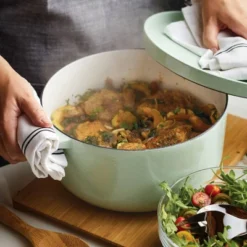 KitchenAid 6qt Enameled Cast Iron Induction Dutch Oven Pistachio -KitchenAid GUEST 0074bfa4 2a69 4d46 bbd1 06e5eaa27c08