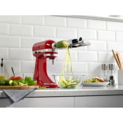 KitchenAid Spiralizer Attachment With Peel, Core And Slice - KSM1APC: Metal Stand Mixer Accessory, Dishwasher-Safe -KitchenAid GUEST 008602a5 82fa 424d ae13 43d9cf3c7df2