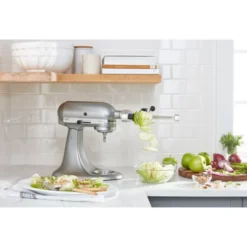 KitchenAid Spiralizer Attachment With Peel, Core And Slice - KSM1APC: Metal Stand Mixer Accessory, Dishwasher-Safe -KitchenAid GUEST 00c6bf38 aa1c 441a a9eb 0c9b2b67bd9f