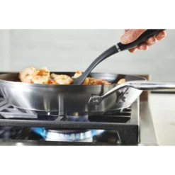 KitchenAid 3-Ply Base Stainless Steel 12" Nonstick Frying Pan -KitchenAid GUEST 0507769a 049b 44d8 8b06 bfa237924f97