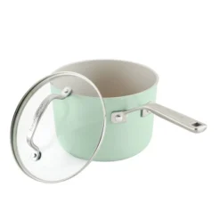 KitchenAid Hard Anodized 3qt Nonstick Ceramic Cookware Sauce Pan With Lid - Pistachio: Stainless Handle, Tempered Glass Lid 19 KitchenAid Hard Anodized 3qt Nonstick Ceramic Cookware Sauce Pan With Lid - Pistachio: Stainless Handle, Tempered Glass Lid -KitchenAid GUEST 0b85109c a2d3 4795 aa62 d3c031315a98