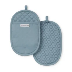 KitchenAid Asteroid Oval Pot Holder 2-Pack Set, Blue, 6.5"x10" -KitchenAid GUEST 0d97c997 095b 43aa 8e68 a4f5d68f05cb