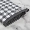 KitchenAid Gingham Oven Mitt 2-Pack Set, Charcoal Grey, 7"x13" 2 KitchenAid Gingham Oven Mitt 2-Pack Set, Charcoal Grey, 7"x13" -KitchenAid GUEST 0e8fd744 2002 4096 844a 51313660eb04