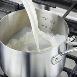 KitchenAid 2qt Stainless Steel Saucepan With Measuring Marks Light Silver -KitchenAid GUEST 0f8b6293 5b79 4a2c bae9 9985ad456bd6