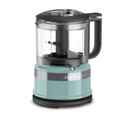 KitchenAid 3.5-Cup Food Chopper - Aqua Sky: Small Food Processor, 2 Speeds, Stainless Steel Blades, Dishwasher-Safe Parts -KitchenAid GUEST 1034d388 a00b 4ecb a0f8 0f5b99f73617