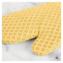 KITCHENAID Asteroid Oven Mitt 2-Pack Set, Buttercup Yellow, 7"x12.5" -KitchenAid GUEST 11368319 04e7 459a a112 f6ff356dcdb0