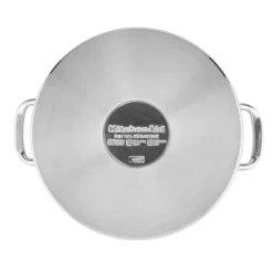 KitchenAid 3-Ply Base Stainless Steel 8qt Stockpot With Lid -KitchenAid GUEST 19267ab2 8274 4918 8f04 39f4eeb57eaa