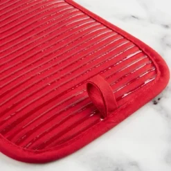 KITCHENAID Quilted Cotton Terry Cloth Oven Mitt, Pot Holder, Kitchen Towel 4-Pack Set, Silicone Grip, Passion Red, 16"x26", 7"x13" & 7"x10" -KitchenAid GUEST 19c91f44 04a4 47f8 85e3 02272dc7ae67