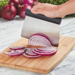 KitchenAid All Purpose Scraper: Black, Dishwasher-Safe, Rubberized Handles, Food & Pastry Scraper, Stainless Steel 12 KitchenAid All Purpose Scraper: Black, Dishwasher-Safe, Rubberized Handles, Food & Pastry Scraper, Stainless Steel -KitchenAid GUEST 19df764d dc75 4658 aa3d 2bee6ba3ed9d