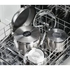 KitchenAid 3-Ply Base Stainless Steel 8qt Stockpot With Lid -KitchenAid GUEST 1c3cb91e 5724 4bd8 b294 1ae7a5d4486c