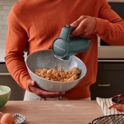 KitchenAid Go Cordless Hand Mixer Battery Included - Hearth & Hand™ With Magnolia: 7-Speed, Shaded Palm, Dishwasher-Safe -KitchenAid GUEST 1cf58f93 46fb 4444 96b4 2299fd170e0a