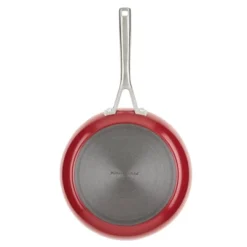 KitchenAid 10" Hard Anodized Ceramic Nonstick Frying Pan Empire Red: KitchenAid Cookware, Hand Wash, Gas & Electric Compatible -KitchenAid GUEST 1e259b79 763b 4b5c 9bd5 9bb34e6e83fe