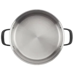 KitchenAid 5-Ply Clad Stainless Steel 8qt Stockpot With Lid -KitchenAid GUEST 1edd6a8d 06b3 46da 887a 56cbf71dd927