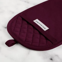 KitchenAid Asteroid Oval Pot Holder 2-Pack Set, Boysenberry Purple, 6.5"x10" -KitchenAid GUEST 210d0f14 a662 419d bfaf 5c5cb09b6a97