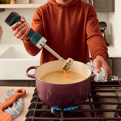 KitchenAid Go Cordless Hand Blender Battery Included - Hearth & Hand™ With Magnolia: Shaded Palm, Immersion Blender, 3 Speeds 4 KitchenAid Go Cordless Hand Blender Battery Included - Hearth & Hand™ With Magnolia: Shaded Palm, Immersion Blender, 3 Speeds - Image 2