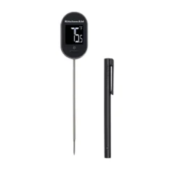 KitchenAid Pivoting Display Digital Instant-Read Kitchen Thermometer: Meat & Food Thermometer, Black, -4 To 482°F Range -KitchenAid GUEST 24b3dcbf 23bd 438d 9008 faef975aef7f