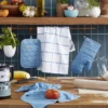 KITCHENAID Quilted Cotton Terry Cloth Oven Mitt, Pot Holder, Kitchen Towel 4-Pack Set, Silicone Grip, Blue Velvet, 16"x26", 7"x13" & 7"x10" 1 KITCHENAID Quilted Cotton Terry Cloth Oven Mitt, Pot Holder, Kitchen Towel 4-Pack Set, Silicone Grip, Blue Velvet, 16"x26", 7"x13" & 7"x10" -KitchenAid GUEST 26db4e1b 149f 4ef4 a18d c0e5af523fa4