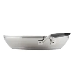 KitchenAid 12" Stainless Steel Skillet Light Silver: Induction Safe, Even-Heating, Oven-Safe, Dishwasher-Safe -KitchenAid GUEST 2880b43e 1f12 416f 884a a15a9b6053c6