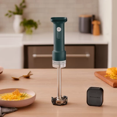 KitchenAid Go Cordless Hand Blender Battery Included - Hearth & Hand™ With Magnolia: Shaded Palm, Immersion Blender, 3 Speeds 6 KitchenAid Go Cordless Hand Blender Battery Included - Hearth & Hand™ With Magnolia: Shaded Palm, Immersion Blender, 3 Speeds - Image 4