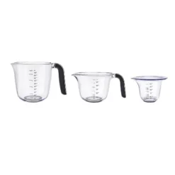 KitchenAid Set Of 3 Measuring Cups: Plastic, Dishwasher-Safe, Easy-Pour Spout, 2, 1, & 4-Cup Stackable Design -KitchenAid GUEST 2b9668c6 74c1 40aa b108 38a75ab16595
