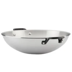 KitchenAid 5-Ply Clad Stainless Steel 15" Wok -KitchenAid GUEST 2d214661 cf6d 415a b739 a18f3ba80d0d