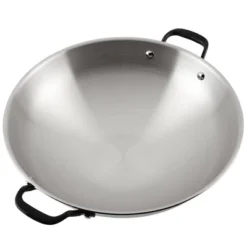 KitchenAid 5-Ply Clad Stainless Steel 15" Wok -KitchenAid GUEST 2e10f055 4a2a 4b9b 83c4 87be3d327579