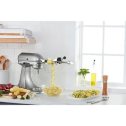 KitchenAid Spiralizer Attachment With Peel, Core And Slice - KSM1APC: Metal Stand Mixer Accessory, Dishwasher-Safe -KitchenAid GUEST 35351317 fad5 4dbc b9ae e993f7309c93