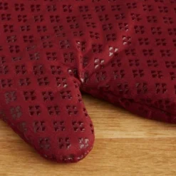 KITCHENAID Asteroid Oven Mitt 2-Pack Set, Smoked Paprika Red, 7"x12.5" -KitchenAid GUEST 3b119bbb 3c89 42e5 9e61 35bc429d5b77