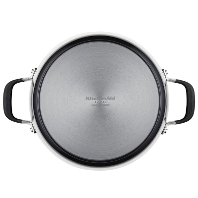 KitchenAid 8qt Hard Anodized Stock Pot Black 10 KitchenAid 8qt Hard Anodized Stock Pot Black - Image 8