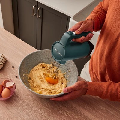 KitchenAid Go Cordless Hand Mixer Battery Sold Separately - Hearth & Hand™ With Magnolia: 7 Speeds, Shaded Palm, Dishwasher-Safe Parts 6 KitchenAid Go Cordless Hand Mixer Battery Sold Separately - Hearth & Hand™ With Magnolia: 7 Speeds, Shaded Palm, Dishwasher-Safe Parts - Image 4