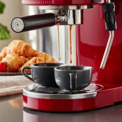 KitchenAid Semi-Automatic Espresso Machine - Empire Red: 15 Bars Pressure, 47oz Capacity, Dishwasher-Safe Parts -KitchenAid GUEST 404e86b3 7796 4df7 a74b 0c7cfcbc1c48