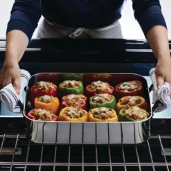 KitchenAid Stainless Steel 5-Ply Clad 15"x11.5" Roasting Pan With Stainless Steel Rack 23 KitchenAid Stainless Steel 5-Ply Clad 15"x11.5" Roasting Pan With Stainless Steel Rack -KitchenAid GUEST 4be2c8ec d43e 4180 aa27 26e0387c97ce