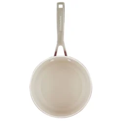 KitchenAid 3qt Hard Anodized Ceramic Nonstick Cookware Sauce Pan Empire Red: Lifetime Warranty, Hand Wash, Gas & Electric -KitchenAid GUEST 4d227eee 8773 41fb 9d90 7ec609cb31aa