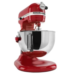 KitchenAid Professional 5qt Stand Mixer - Red - KV25G0X: 10 Speeds, 525W, Metal, Safety Lock, Dishwasher-Safe Parts