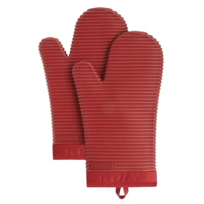 KITCHENAID Ribbed Soft Silicone Oven Mitt 2-Pack Set 21 KITCHENAID Ribbed Soft Silicone Oven Mitt 2-Pack Set - Image 19