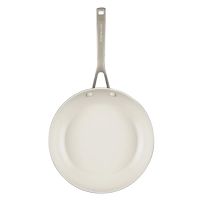 KitchenAid 10" Hard Anodized Ceramic Nonstick Frying Pan Matte Black: Lifetime Warranty, Hand Wash, Gas & Electric Compatible 7 KitchenAid 10" Hard Anodized Ceramic Nonstick Frying Pan Matte Black: Lifetime Warranty, Hand Wash, Gas & Electric Compatible - Image 5