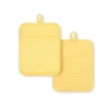 KITCHENAID Ribbed Soft Silicone Pot Holder 2-Pack Set, 2025 Color Of The Year, Butter Yellow, 7"x9" -KitchenAid GUEST 5bc5d259 7327 4e4c b922 3ec8f4813438