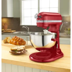 KitchenAid Professional 5qt Stand Mixer - Red - KV25G0X: 10 Speeds, 525W, Metal, Safety Lock, Dishwasher-Safe Parts -KitchenAid GUEST 5bcc5c1d 3ad4 4cf0 93d9 70f8f0aab358