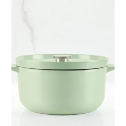 KitchenAid 6qt Enameled Cast Iron Induction Dutch Oven Pistachio -KitchenAid GUEST 614b5daa 00c2 47d3 896d 8006b77521ce