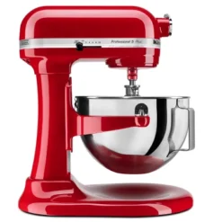 KitchenAid Professional 5qt Stand Mixer - Red - KV25G0X: 10 Speeds, 525W, Metal, Safety Lock, Dishwasher-Safe Parts -KitchenAid GUEST 627d6362 8431 4237 ab41 e35c6e8f4dcc