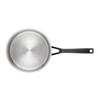 KitchenAid Stainless Steel 5-Ply Clad 3qt Covered Saucepan 3 KitchenAid Stainless Steel 5-Ply Clad 3qt Covered Saucepan