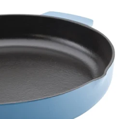 KitchenAid 12" Enameled Cast Iron Induction Skillet With Helper Handle And Pour Spouts Blue Velvet -KitchenAid GUEST 63a2af3b c09f 4445 9758 fa17bf8974aa