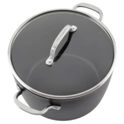KitchenAid Hard-Anodized Induction 8qt Nonstick Stockpot With Lid -KitchenAid GUEST 66a2dddd 5676 43d1 b477 ed34565fcdf9
