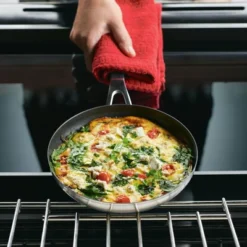 KitchenAid 2pk Stainless Steel Nonstick Skillets Light Silver -KitchenAid GUEST 6c4d9bcb 3df2 45ec b079 237dd15c4522