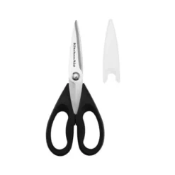 KitchenAid Utility Shears: Stainless Steel Kitchen Scissors, Dishwasher-Safe, Black Handle, 4.5" Blade, Lifetime Warranty -KitchenAid GUEST 6c58c1fb 8f66 4409 baf9 67bacab07c58