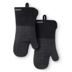 KITCHENAID Gourmet Series Gridlines Oven Mitts 2-Pack Set -KitchenAid GUEST 6e7ef396 c345 4879 aec5 cea96eb4fb5c