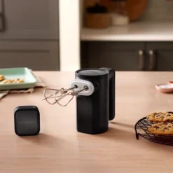 KitchenAid Go Cordless Hand Mixer Battery Sold Separately KHMR700: 7 Speeds, Black Matte, Dishwasher-Safe Parts -KitchenAid GUEST 6f686ed2 b07c 42e2 b8e4 81aee78c26a3