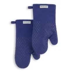 KITCHENAID Asteroid Oven Mitt 2-Pack Set, Cobalt Blue, 7"x12.5" -KitchenAid GUEST 710e01bc f818 42e1 a034 a7b5eb8f6f0c