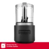 KitchenAid Go Cordless Food Chopper Battery Included KFCR531: 5-Cup Capacity, Stainless Steel Blades, 2 Speeds, Dishwasher-Safe -KitchenAid GUEST 74620381 fcb6 40f9 9dee 45f462bb3522