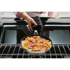 KitchenAid 3-Ply Base Stainless Steel 9.5" Nonstick Frying Pan -KitchenAid GUEST 76546a46 cc3a 4c5d bc6f 42af3b002b8b